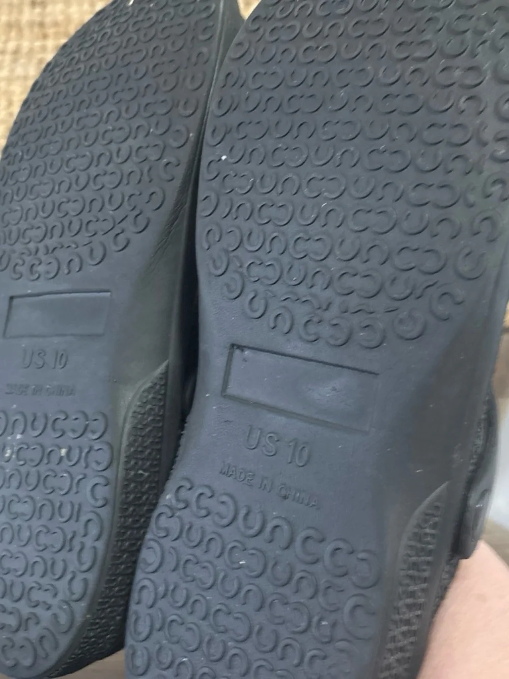 Unlisted Black Men's Slip-On Clogs Sandals